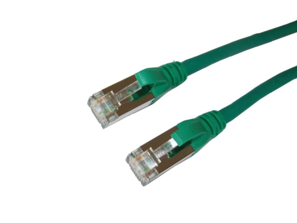 CPC-SF6A-GN RJ45 S/FTP Patchkabel Cat.6A 10 Gigabit grün