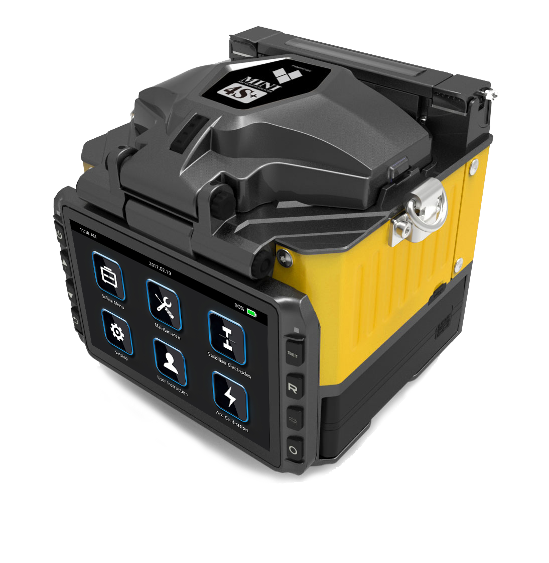 FFS-FF-MINI4S-PLUS-fiberfox-mini-4s-spleissger-t-premium-fusio-splicer Fiberfox Mini 4S+ Premium Spleißgerät