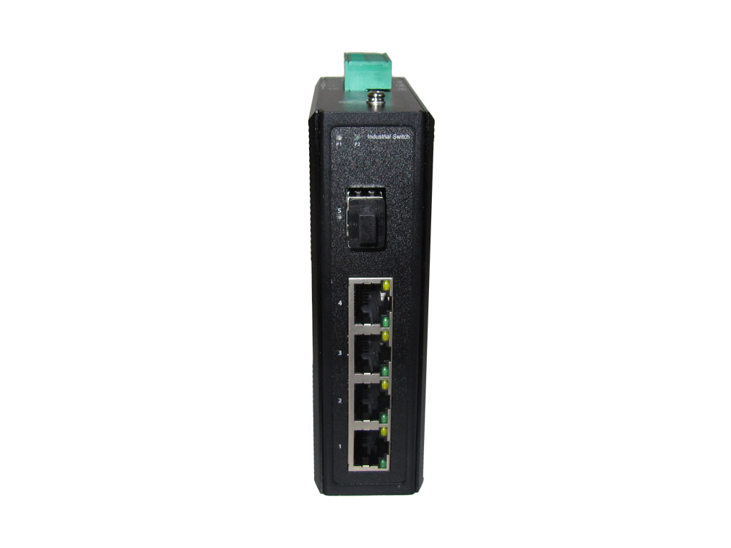 Industrial Gigabit Switch 4xRJ45(10/100/1000) + 1xSFP Port unmanaged
