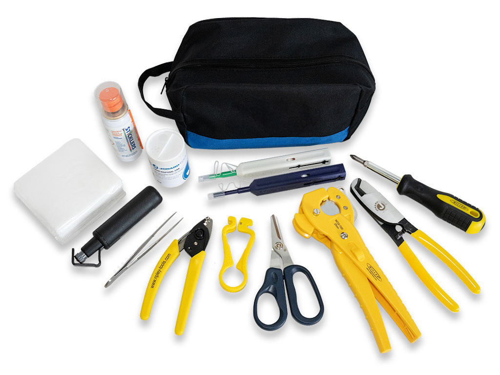 LWL Werkzeugkit & Reinigungsset zum Spleißen - Basic Splice Tools