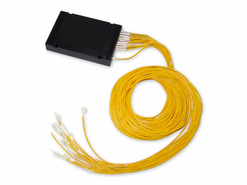 FPLC-1x16-2-0-9A1-2-plc-splitter-1x16-lwl-g657-a1-2mm PLC Splitter 1x16  9/125µm G657A1 2mm Kabel gpon Länge 2m