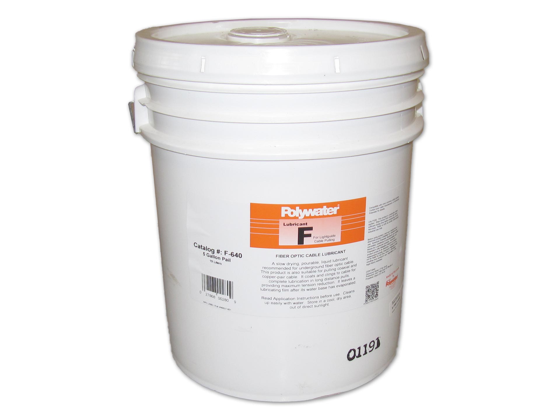 FLT-PW-F-640-polywater-lubricant-f-kabel-gleitmittel Gleitmittel zum Einziehen von LWL Kabel Polywater Lubricant F