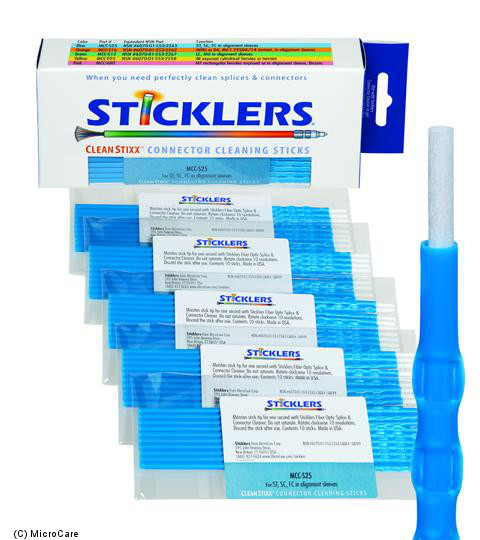 Sticklers CleanStixx 2.5mm (blau) - 50er Pack