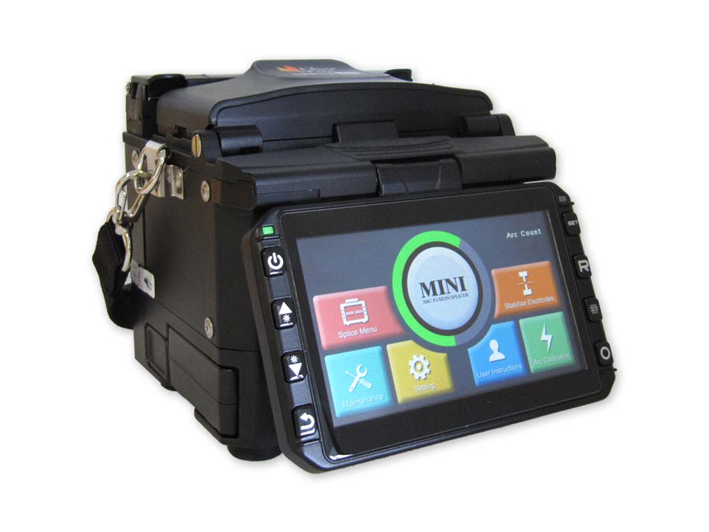 FFS-FF-MINI3S-lwl-spleissger-t-fiberfox-mini3s-active-splicer Fiberfox Mini 3S vollautomatisches LWL Spleißgerät mit Cleaver