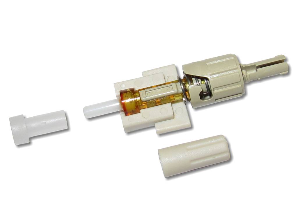 feldkonfektionierbarer LWL ST Stecker multimode für 2mm Kabel