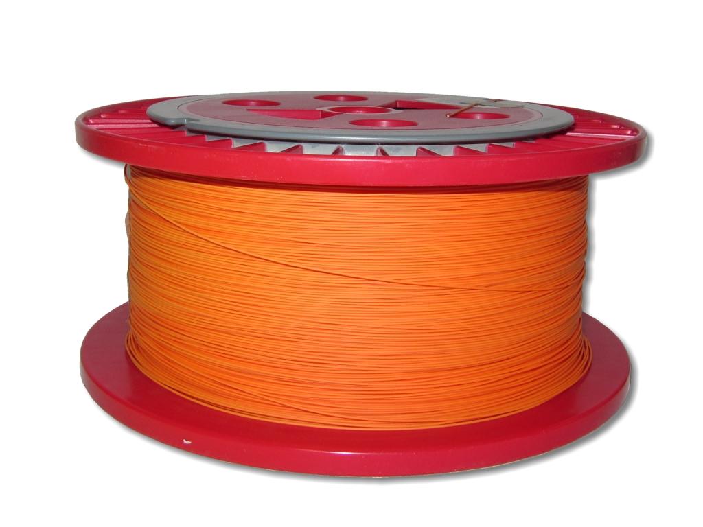 FCA-V92OR-LWL-Pigtailader-9um-trockene-Kompaktader-orange LWL Pigtailader 50/125µm OM2 trockene Kompaktader 0,9mm orange