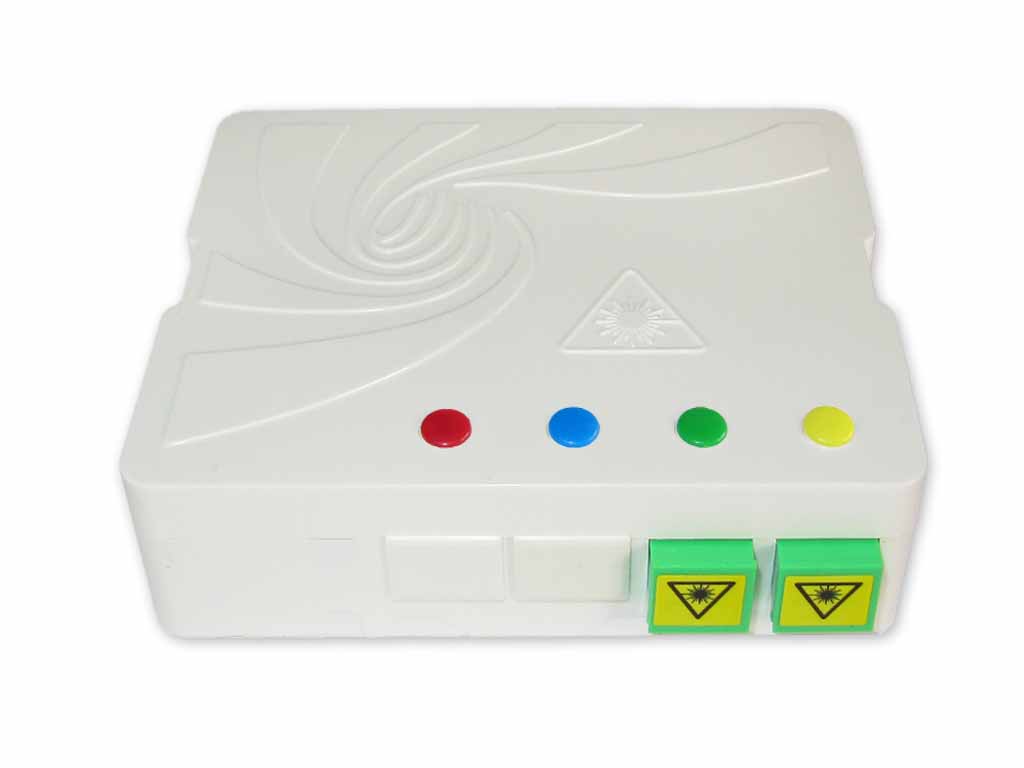 FDO-F8A-2SA-glasfaser-ftth-dose-2-sc-apc-simplex-mit-shutter LWL FTTH Anschlussdose + 2 x SC APC simplex Kupplung mit Shutter