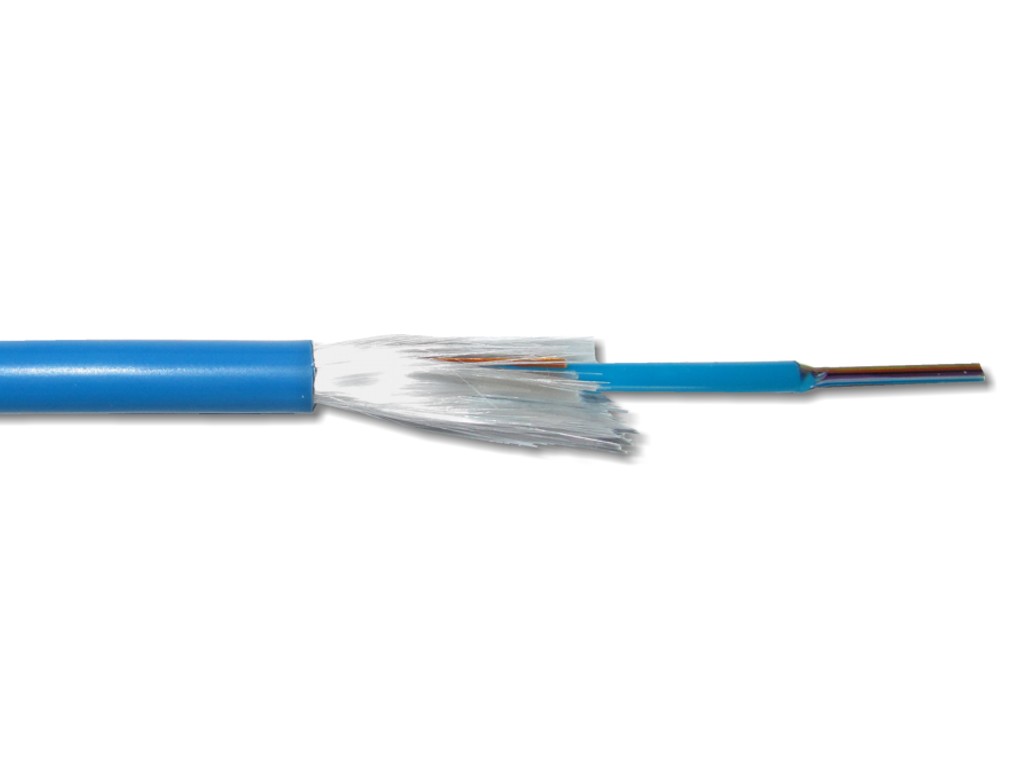 FCA-UBH12-D-LWL-Universalkabel-4-bis-12-Fasern LWL Universal Außen-/Innenkabel A/I-DQ(ZN)BH 4G50/125µm OM2