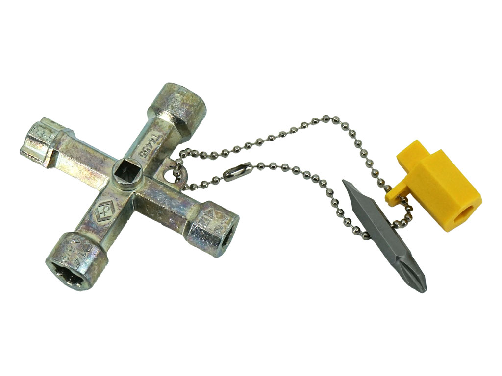 C.K Tools® T4455 Schaltschrankschlüssel 12 in 1