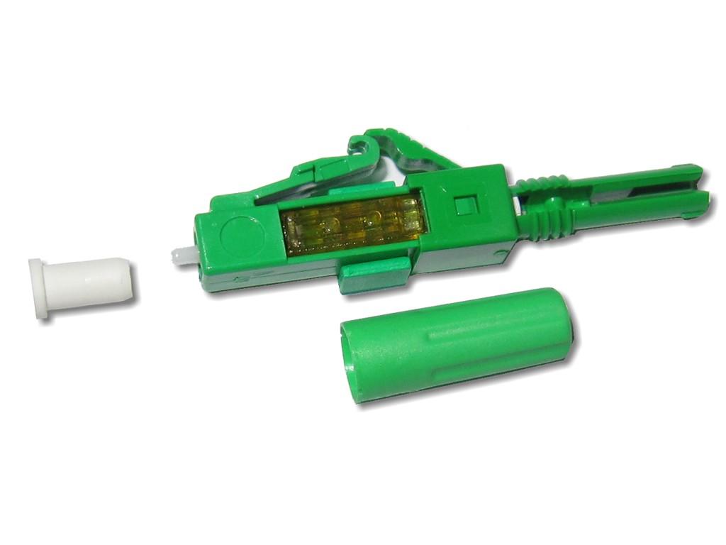 feldkonfektionierbarer LWL LC/APC 8° Stecker singlemode für 2mm Kabel