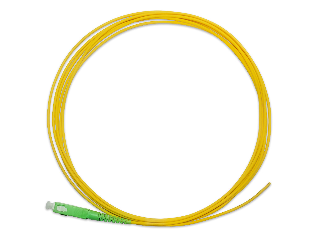 SC/APC 8° Kabelpigtail 9/125µm, 3m