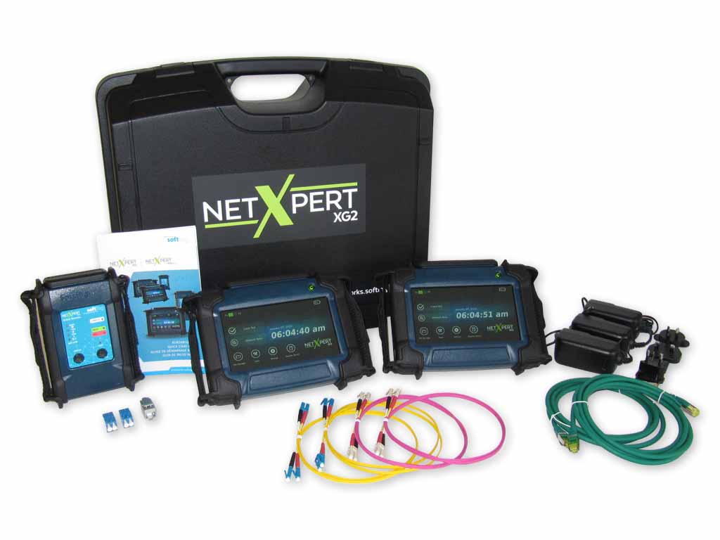 Softing NetXpert® XG2 PLUS Ethernet Verkabelungsqualifizierer bis 10 Gbit/s