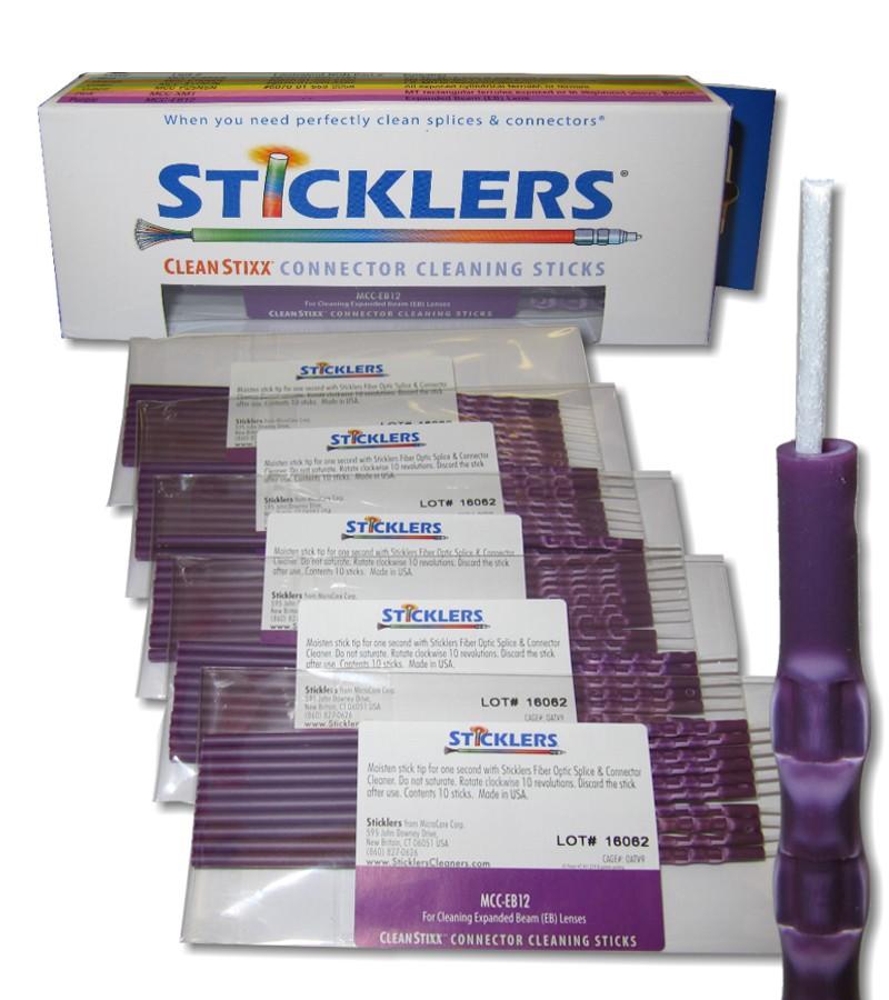 Sticklers CleanStixx Expanded Beam Linsen (violett) - 50er Pack MCC-EB12