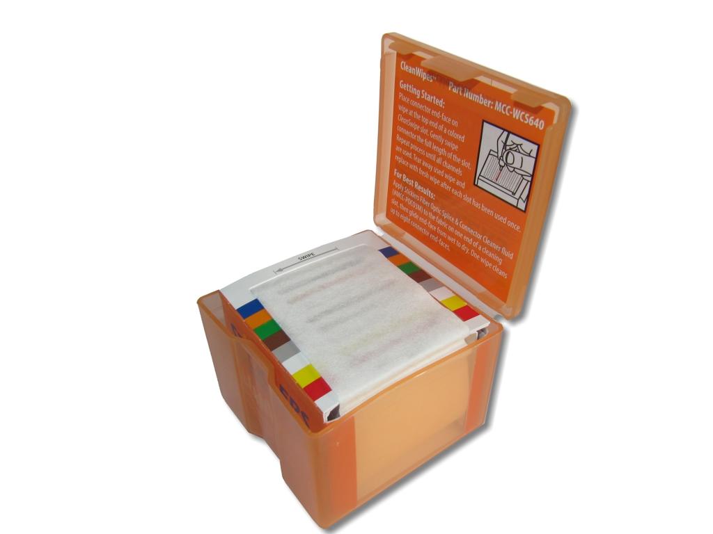 Sticklers CleanWipes 640 - LWL Reinigungswürfel in Kunststoffbox