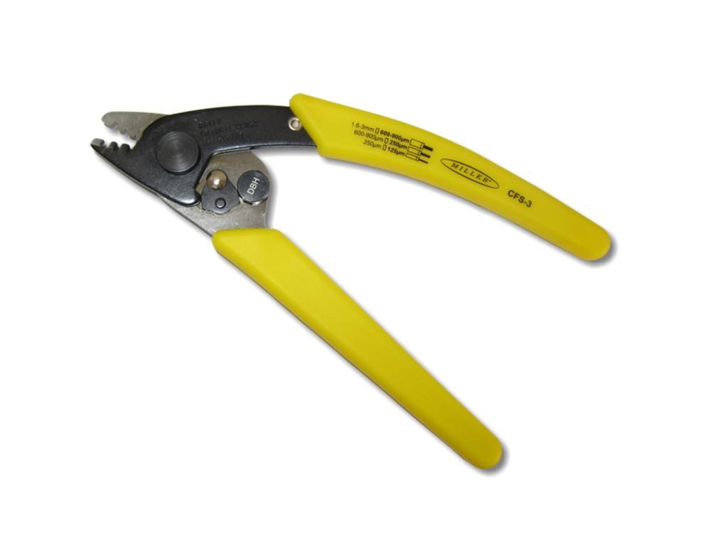 FTO-MI-CFS-3-miller-cfs-3-LWL-Absetzwerkzeug-3-Loch-Zange Miller Zange CFS-3 Absetzwerkzeug 3-Loch 125µm/250µm/3mm / Fiber Optic Stripper