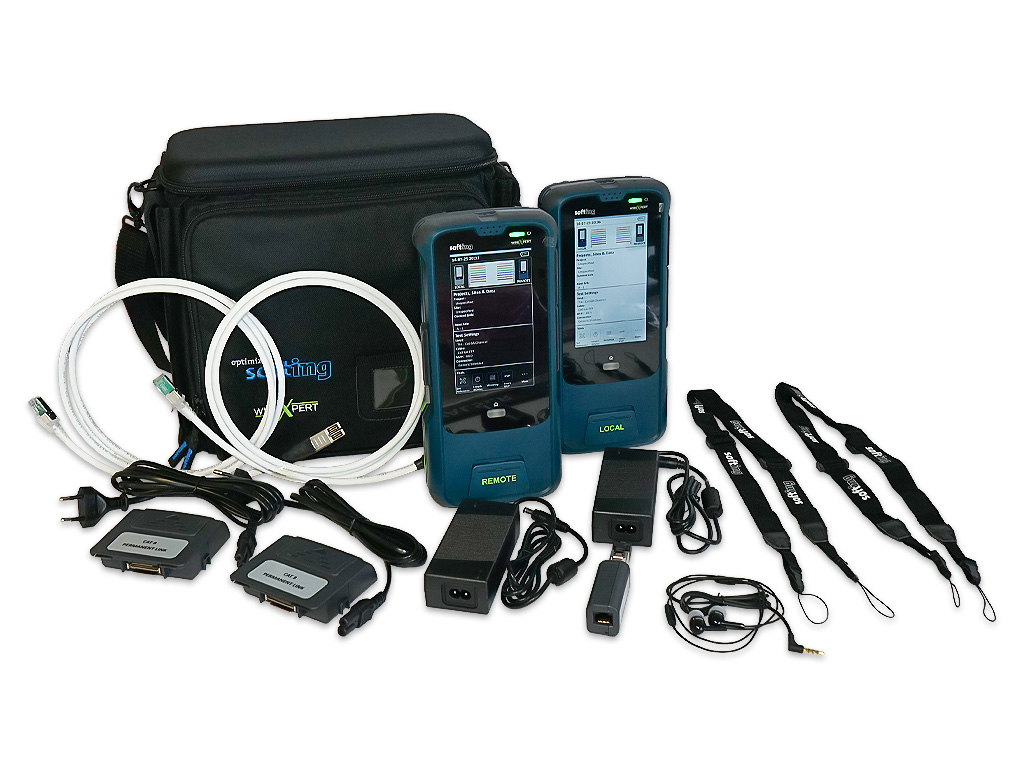 Softing WireXpert MP C8 LAN Kupferkabel Zertifizierer - 3000MHz