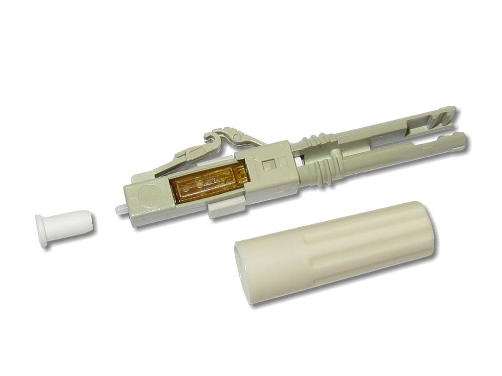 FCO-QLC-53-3-LC-multimode-om4-feldkonfektionierbarer-LWL-Stecker-3mm eldkonfektionierbarer LWL LC Stecker multimode für 3mm Kabel