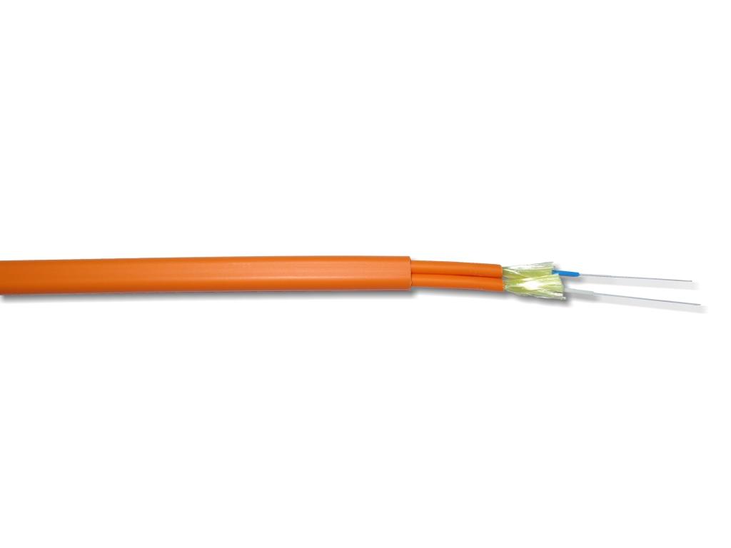 LWL duplex Kabel multimode I-V(ZN)HH 2G62,5/125µm OM1 orange figure-0, 2.8mm