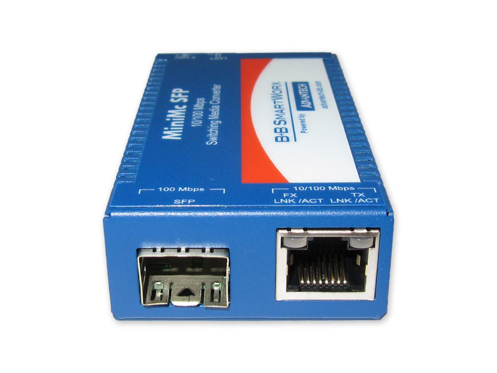 Advantech IMC-350-SFP-PS-A Mini Medienkonverter SFP 100Mbps