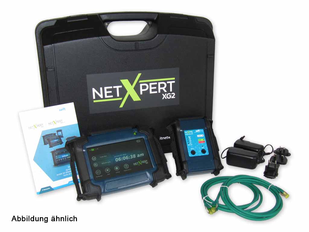 Softing NetXpert XG2 - Ethernet Verkabelungsqualifizierer 10 Gbit/s