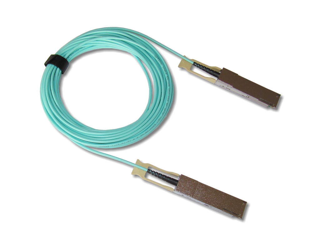 TAOC-40QQ-XXX-AOC-cable-40Gbase-aoc-qsfp-qsfp AOC Kabel 40GBase-AOC QSFP+ 40 Gigabit Ethernet