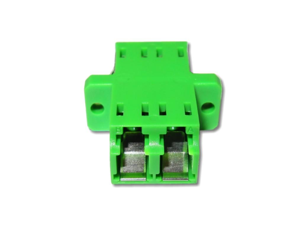 FAD-LAD-IS-LC-APC-duplex-Kupplung-LWL-mit-internem-Shutter LC/APC duplex LWL Glasfaser-Kupplung singlemode mit internem Shutter