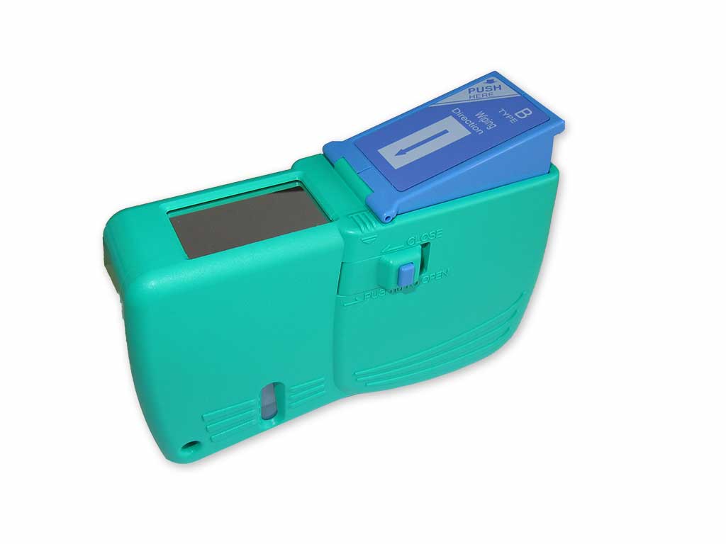 CLETOP-S-RL Typ B LWL Reinigungskassette blau