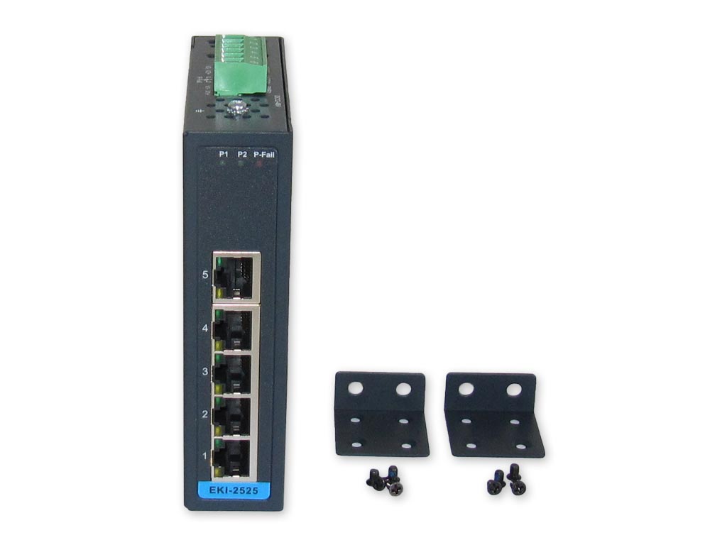 Advantech EKI-2525 5 Port 10/100Mbps unmanaged FE Switch