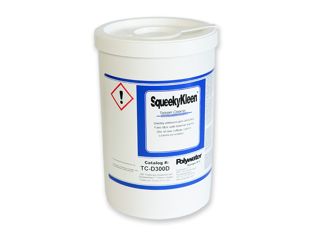 SqueekyKleen Kabelreiniger / Gelreiniger Spender mit 300 getränkten Tüchern TC-D300 SqueekyKleen Kabelreiniger / Gelreiniger Spender mit 300 getränkten Tüchern TC-D300
