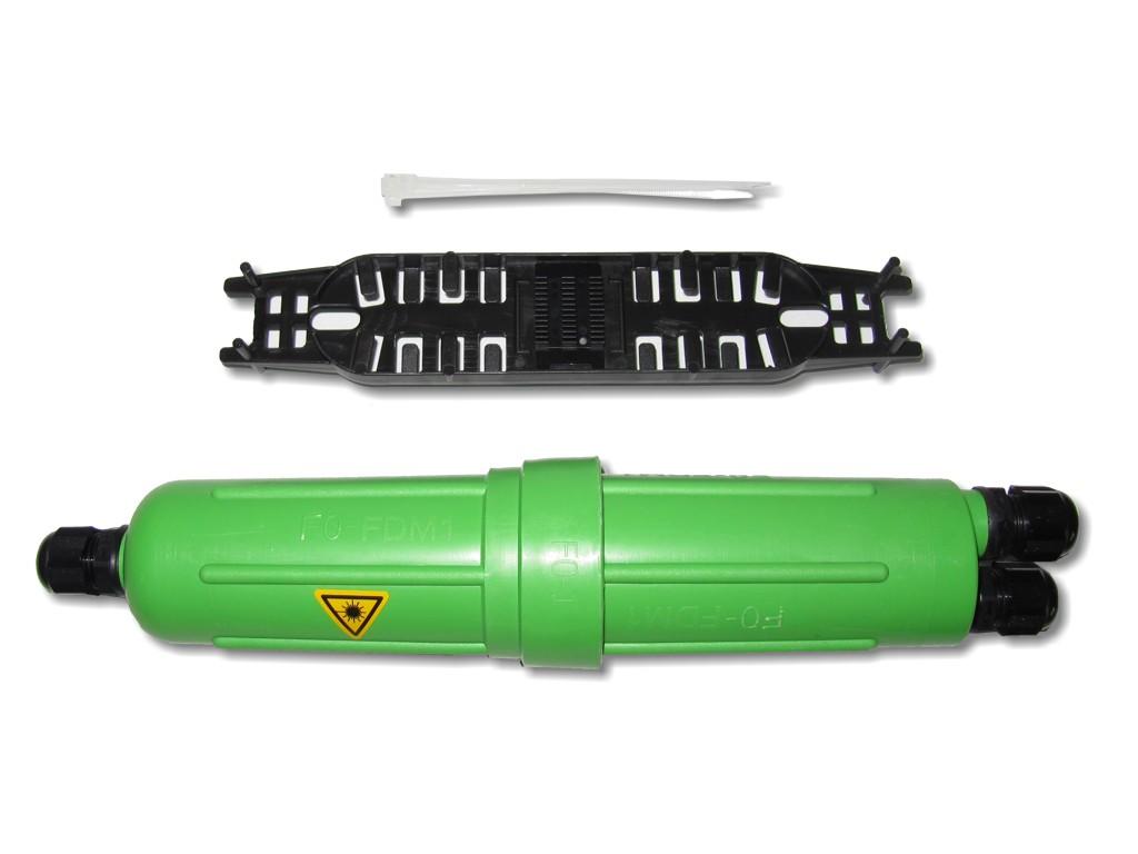 FJC-FR-FDM1-FOAM-M16-Friedl-LWL-Abzweigmuffe Friedl LWL Glasfaser Abzweigmuffe bis 24 Fasern