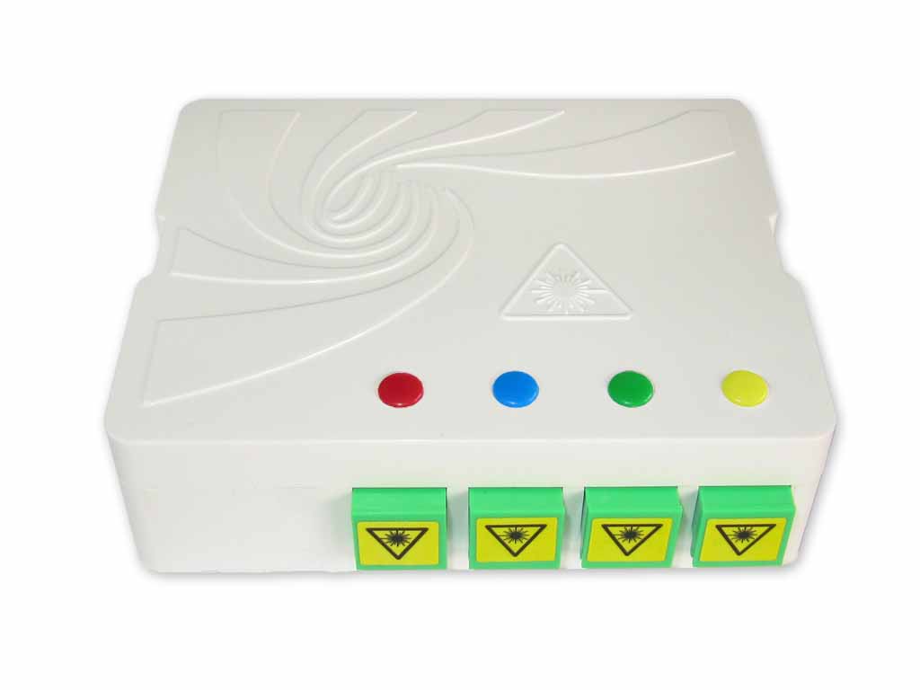 FDO-F8A-4SA-glasfaser-ftth-dose-4-sc-apc-simplex-mit-shutter LWL FTTH Anschlussdose + 4 x SC APC simplex Kupplung mit Shutter