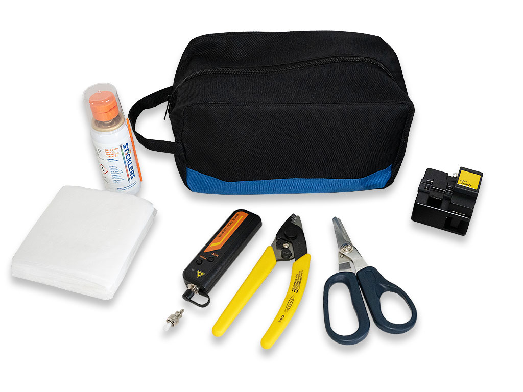 LWL Werkzeugkit & Reinigungsset für feldkonfektionierbare LWL Stecker LWL Werkzeugkit & Reinigungsset für feldkonfektionierbare LWL Stecker