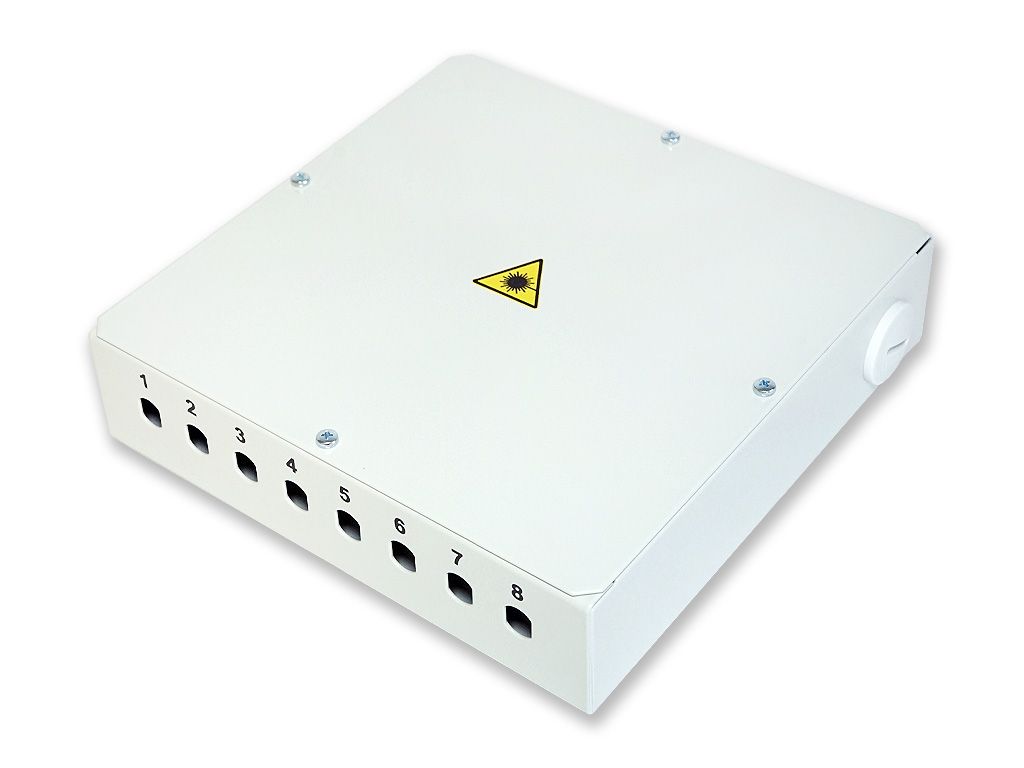 Lwl Ftth Wandverteiler Ip54 Bis 8 Stecker Oder 12 Fasern – UEUFA
